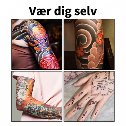 Kreativt sæt med 10 tuscher til hudvenlige og midlertidige tatoveringer
