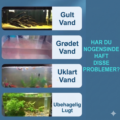 Hurtigtvirkende Lugtfjernende Engangs Akvarie Filterark