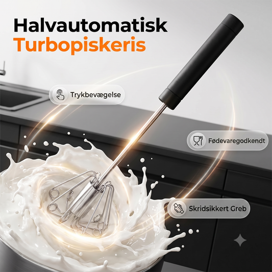 Tryk-aktiveret Strømløs Rustafvisende Rustfrit Stål Piskeris