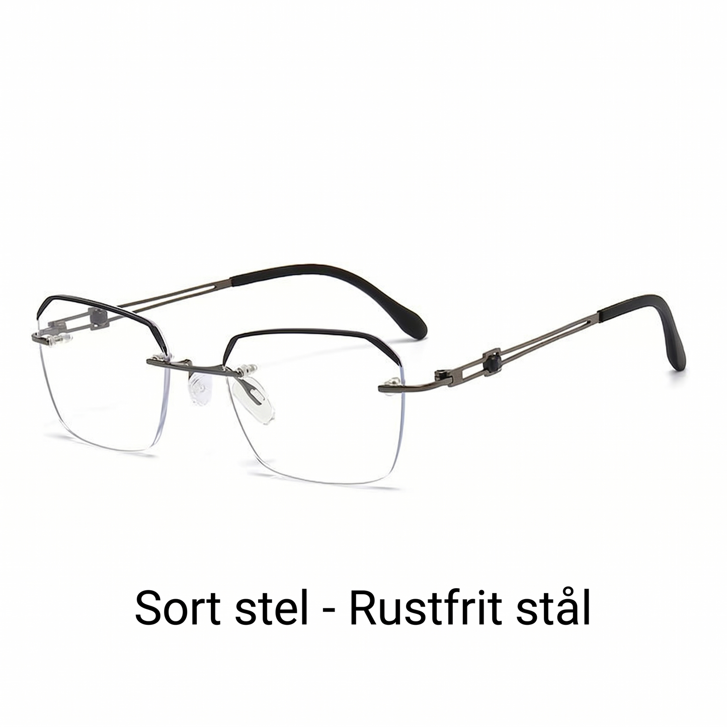 Rammeløse HD Skærmbriller med Anti-Blåt Lys