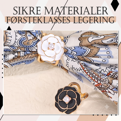 Kombineret Zinklegering Tørklædering og Frakkelukning med Sikkerhedsnål