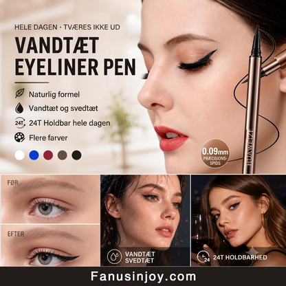 Professionel Langtidsholdbar Eyeliner Blyant Fejlfri Og Udtværingsfri