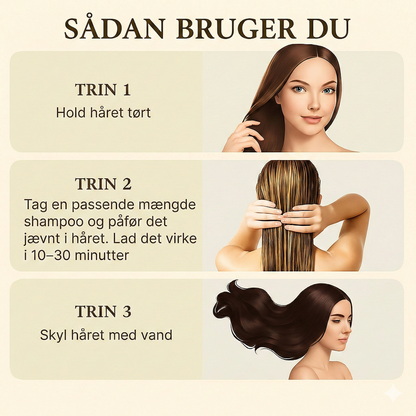 Hurtigvirkende Farveshampoo