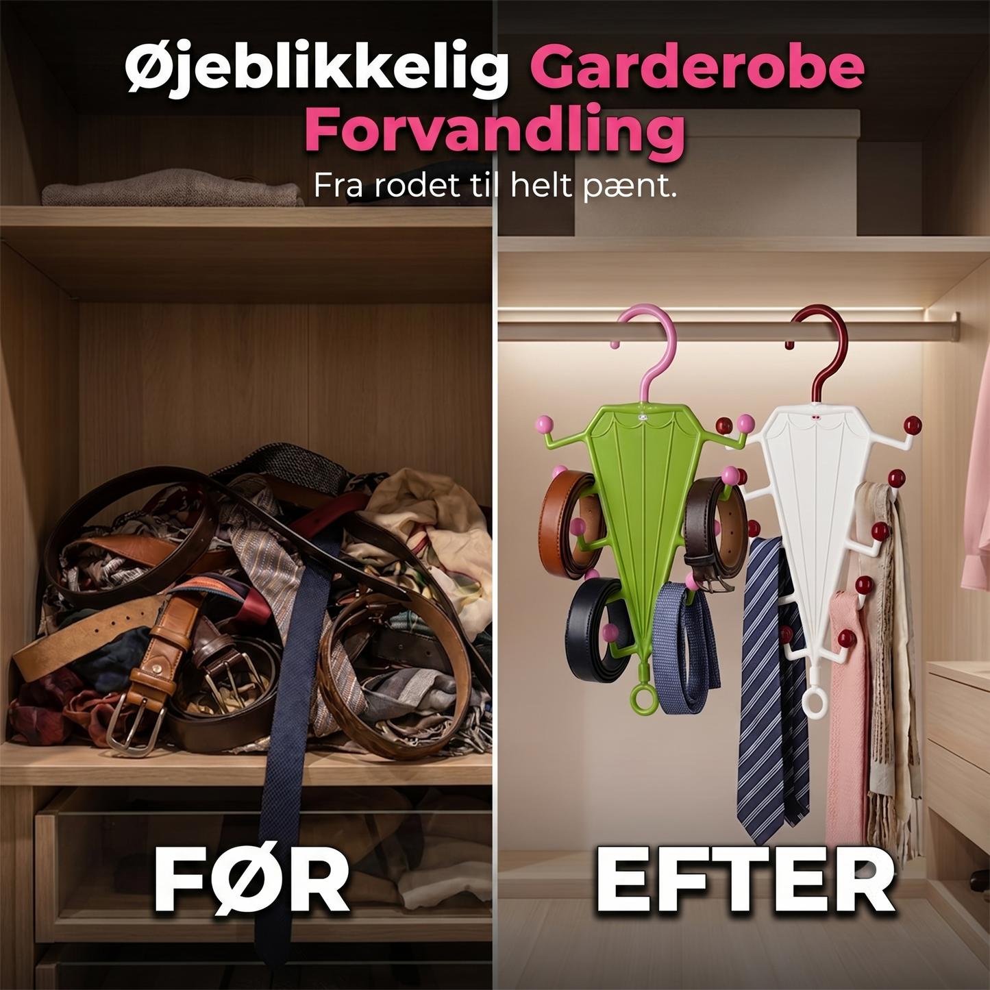 Kompakt Garderobehænger – Skånsomt design i flere niveauer
