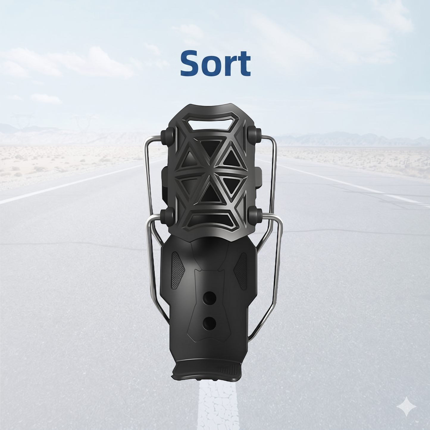 Adaptiv Flaskeholder til Cykel – 360° Rotation & Fleksibel Gitterstruktur