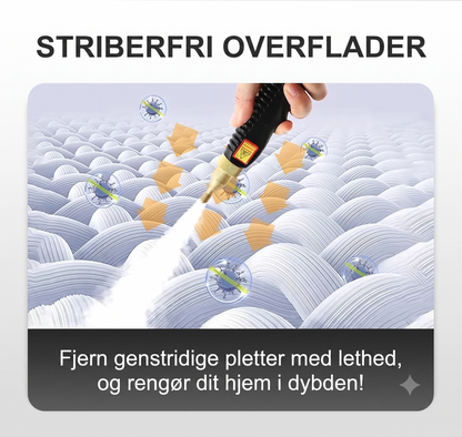 Effektiv håndholdt damprenser til rengøring med højtryk og damp