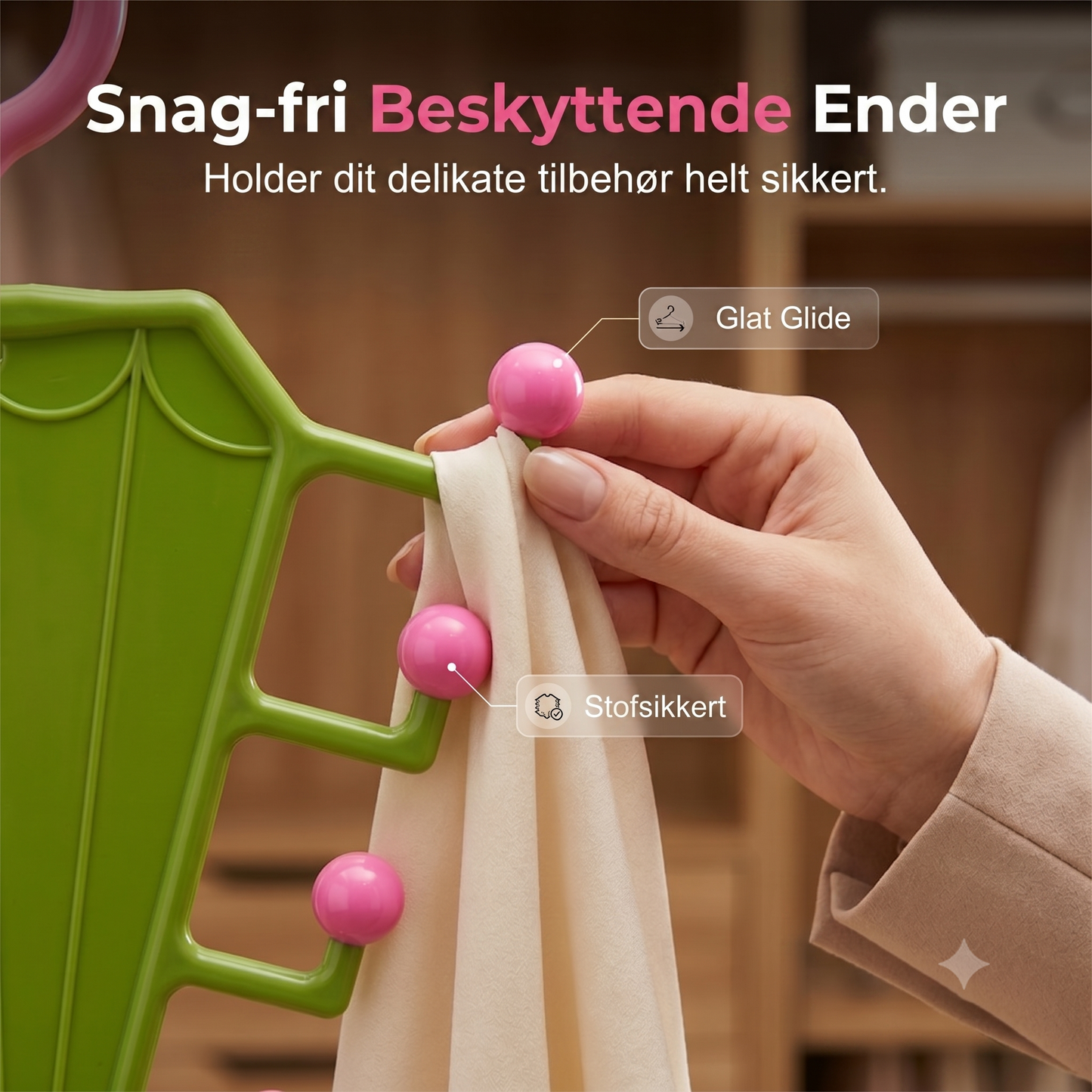 Kompakt Garderobehænger – Skånsomt design i flere niveauer