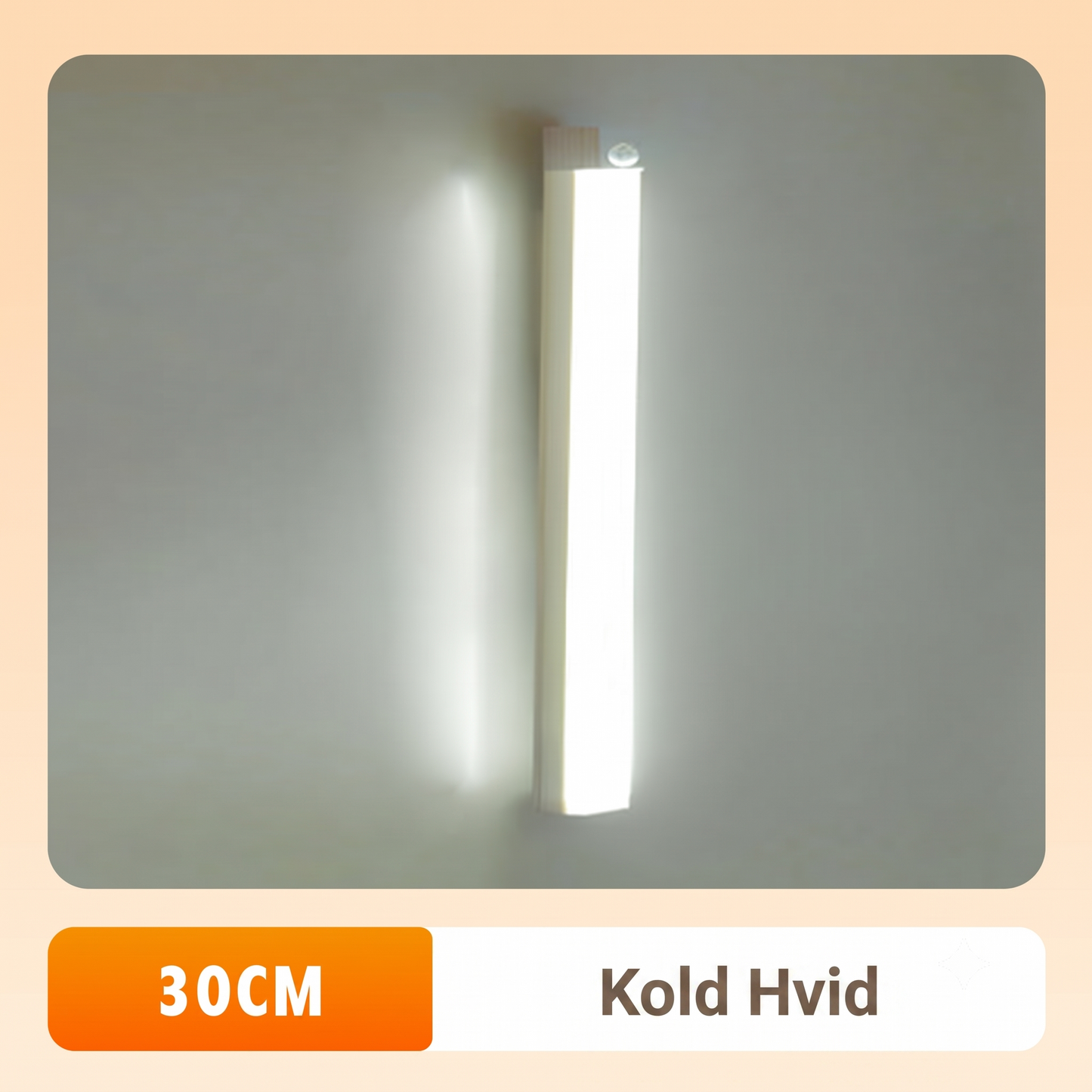 Smart LED-lyset med magnetisk sensor til registrering af menneskelig tilstedeværelse