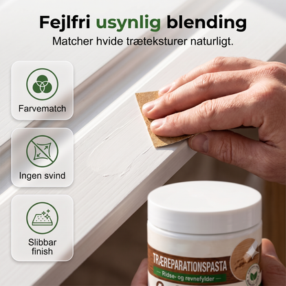 Hurtighærdende Sikkerhedsformuleret Træfyldningspasta og Børste Kombination