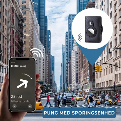 RFID-blokerende kreditkortfodral med sikkerhed mod datatyveri
