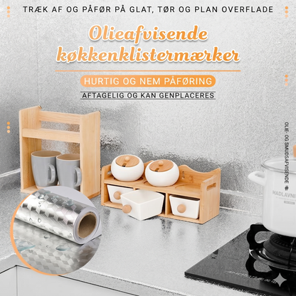 Selvklæbende Aluminiumsfolie til Køkkenet