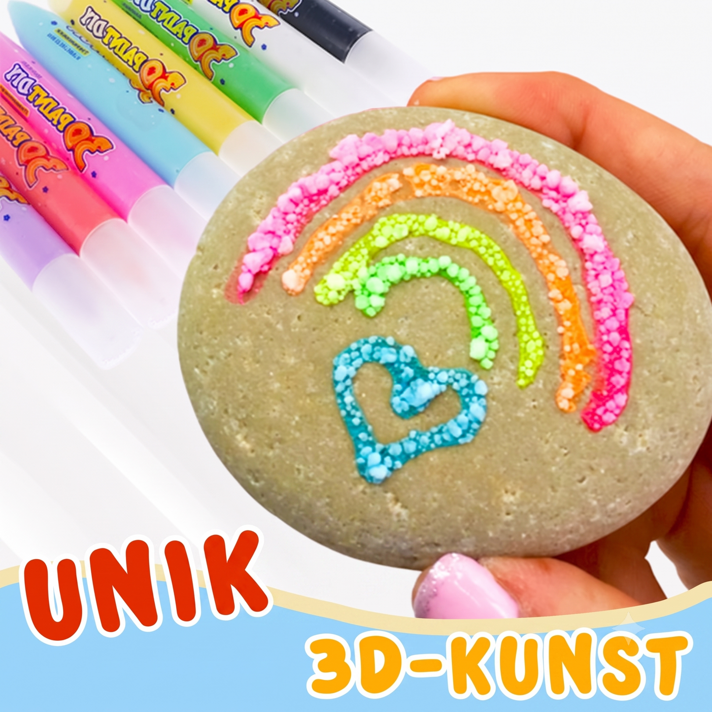 DIY Bubble Popcorn tegnepenne til kreative 3D-tegninger med varmeeffekt