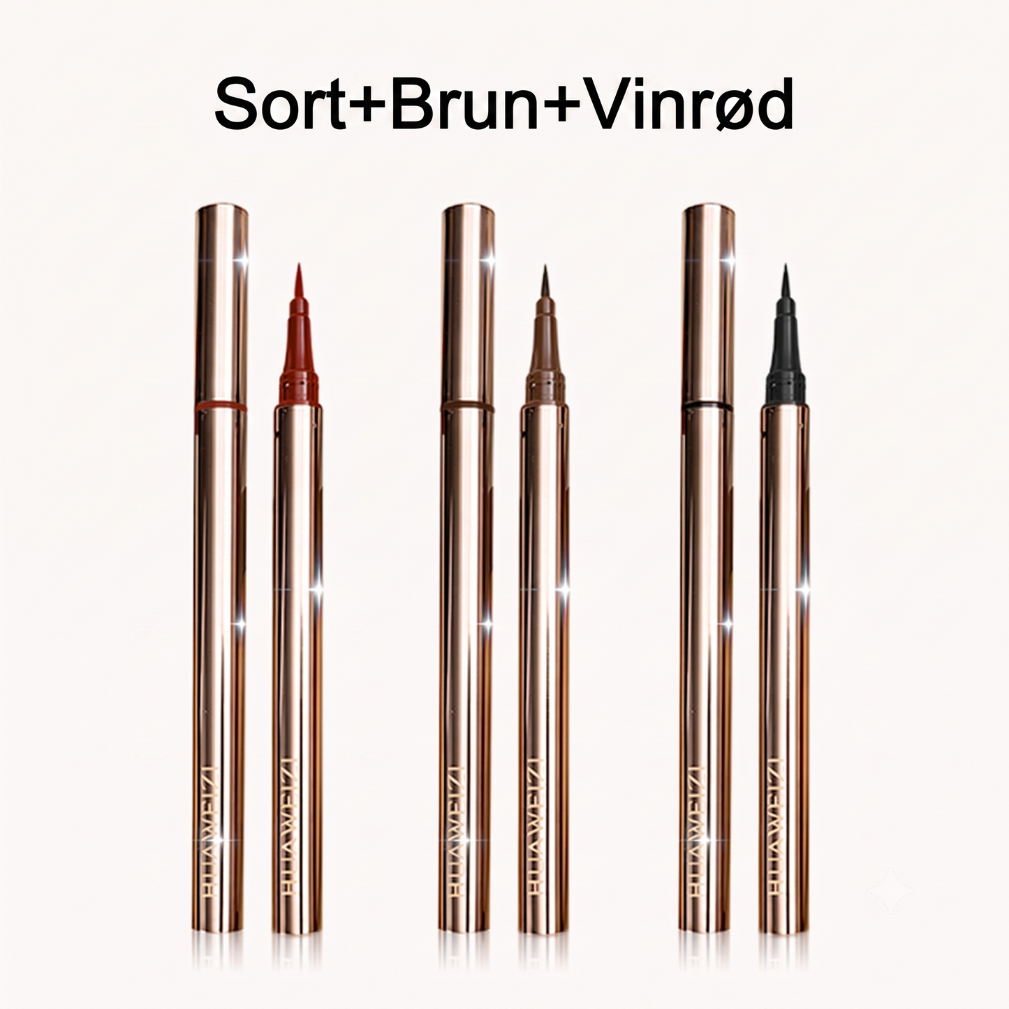 Professionel Langtidsholdbar Eyeliner Blyant Fejlfri Og Udtværingsfri