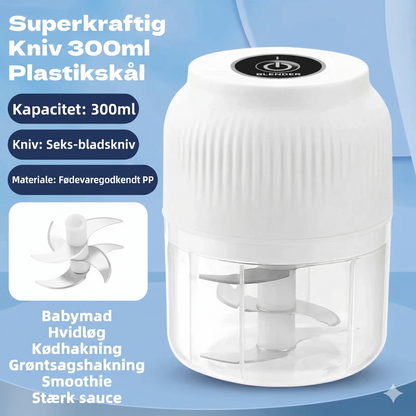 Kompakt Elektrisk Madhakker til Hurtig Tilberedning