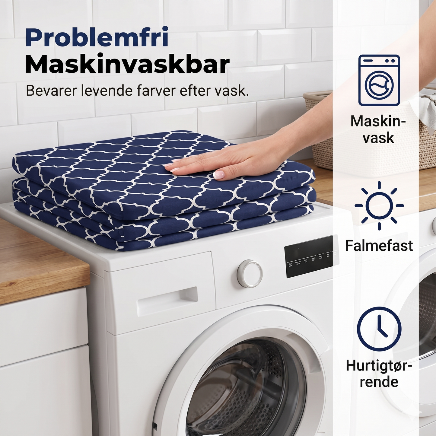 Vandtæt og UV-bestandigt elastisk pudebetræk