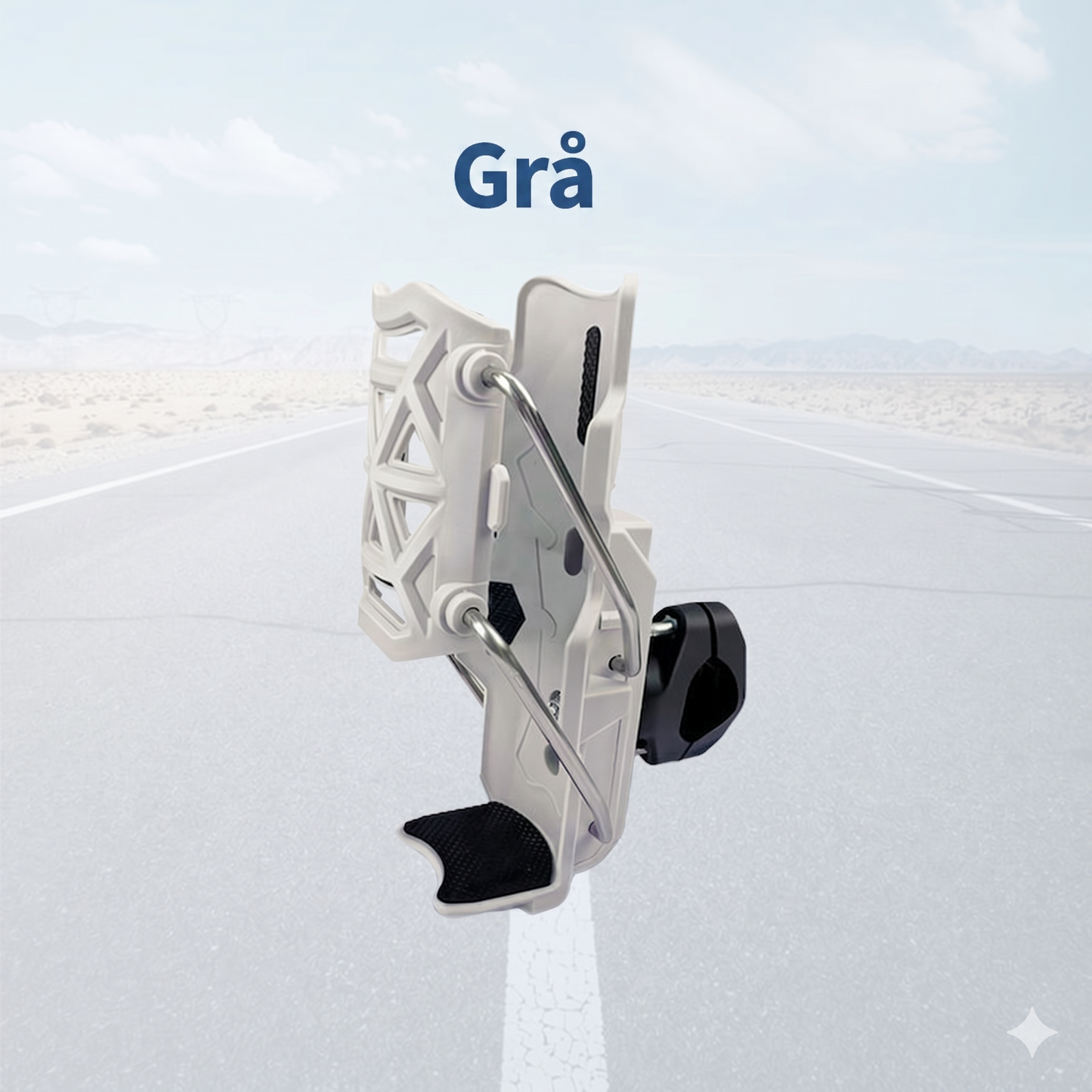 Adaptiv Flaskeholder til Cykel – 360° Rotation & Fleksibel Gitterstruktur