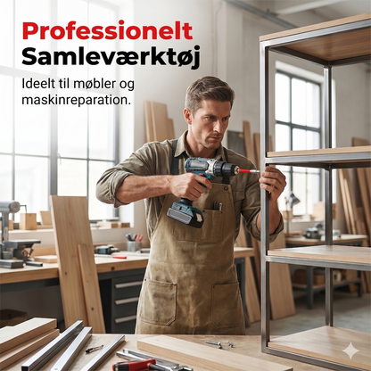 Præcisions 1/4" Sekskantbit med Magnetisk Trappedesign