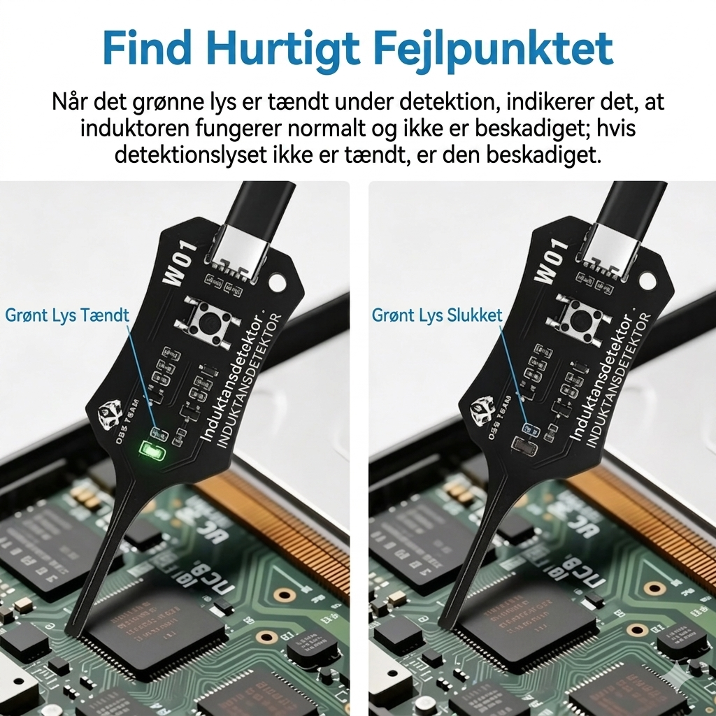 Berøringsfri Induktionstester til Kredsløb – Hurtig Fejlfinding uden Aflodning