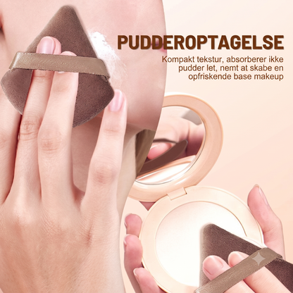 Hudvenligt Dobbeltfunktionelt Alt-i-et Makeupbørste og Blendingssvamp Sæt