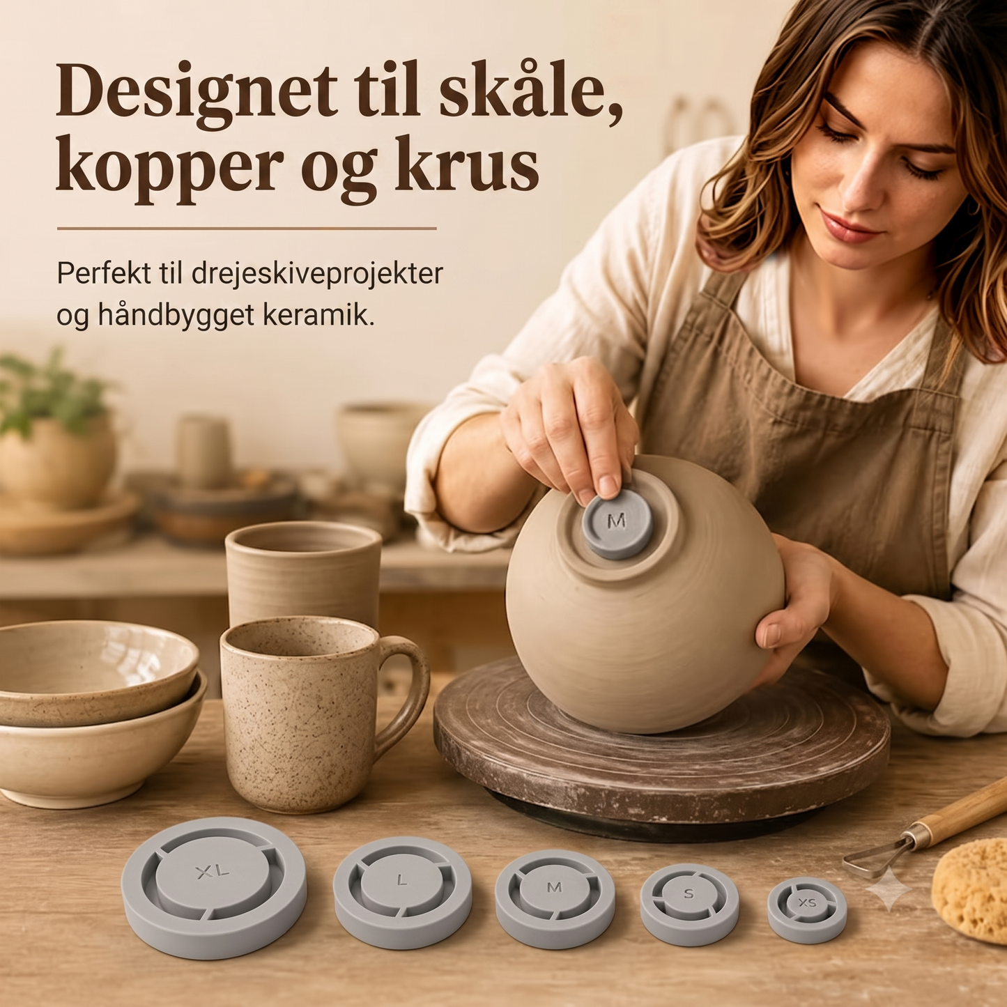 Centreringsværktøj med fodringsskabelon til keramisk afdrejning Præcis og uundværlig