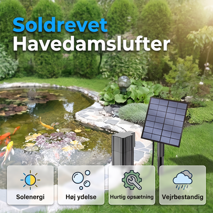Fotovoltaisk Netafkoblet Vandmiljø-iltningsmaskine med Luftinjektionsmekanisme