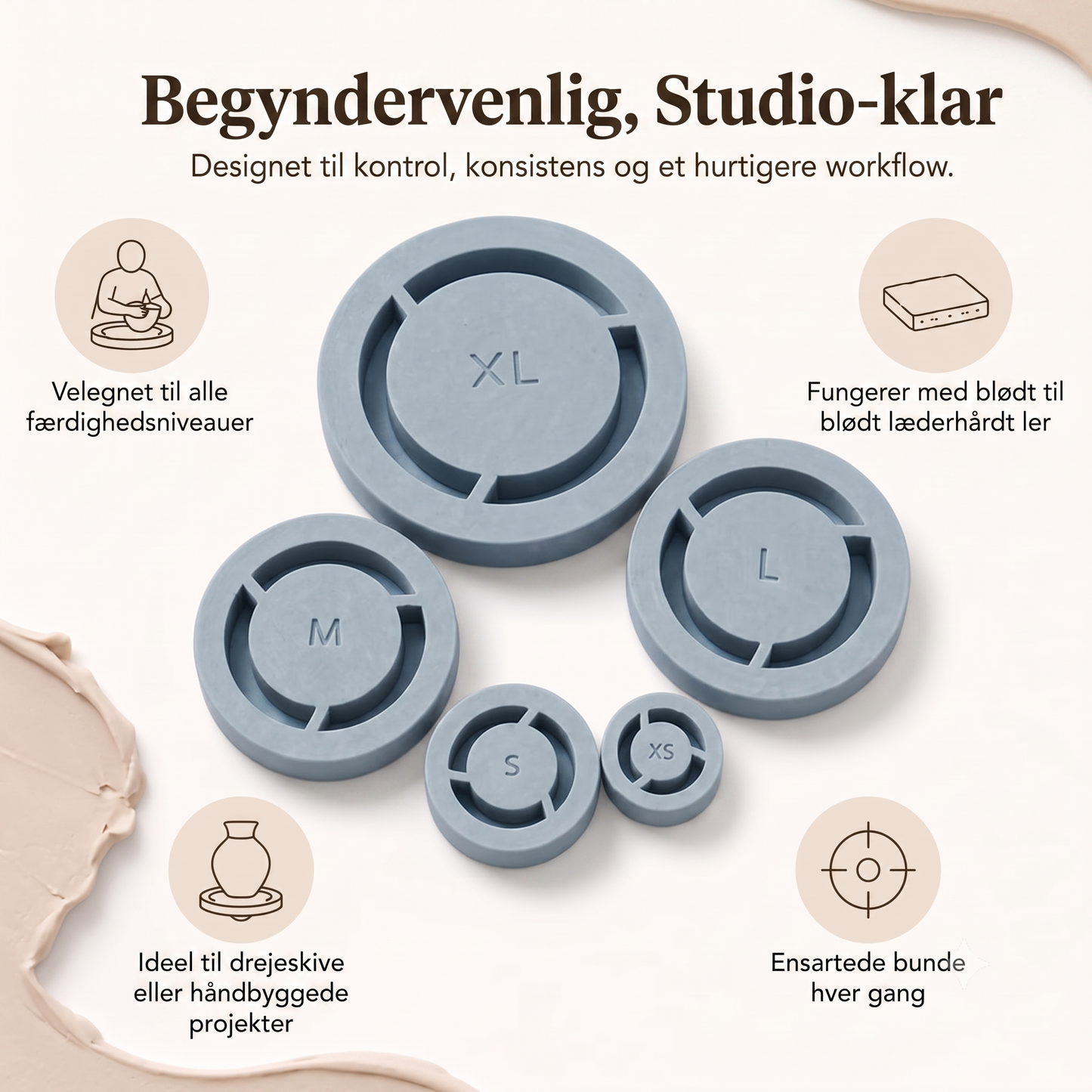 Centreringsværktøj med fodringsskabelon til keramisk afdrejning Præcis og uundværlig