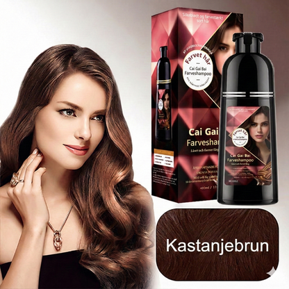 Naturlig Urte Hårfarveshampoo – Skånsom & Plejende