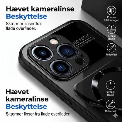 Stilrent Magnetisk Mobilcover – komplet beskyttelse, stærk magnetring & perfekt til bilholdere – slankt og robust