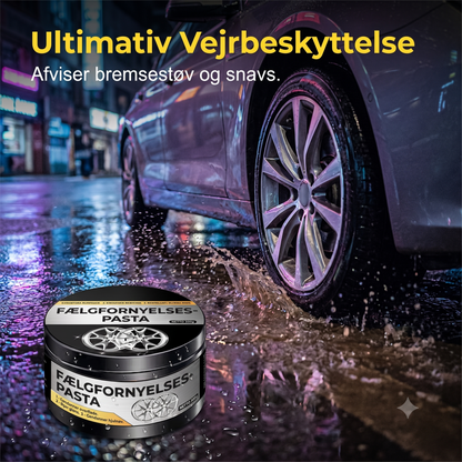Simultan-virkende Overfladeudjævnende Alufælgspasta med Integreret Forseglingsfilm