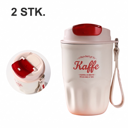 Premium Termoflaske I 316 Rustfrit Stål Hold Din Kaffe Varm Hele Dagen