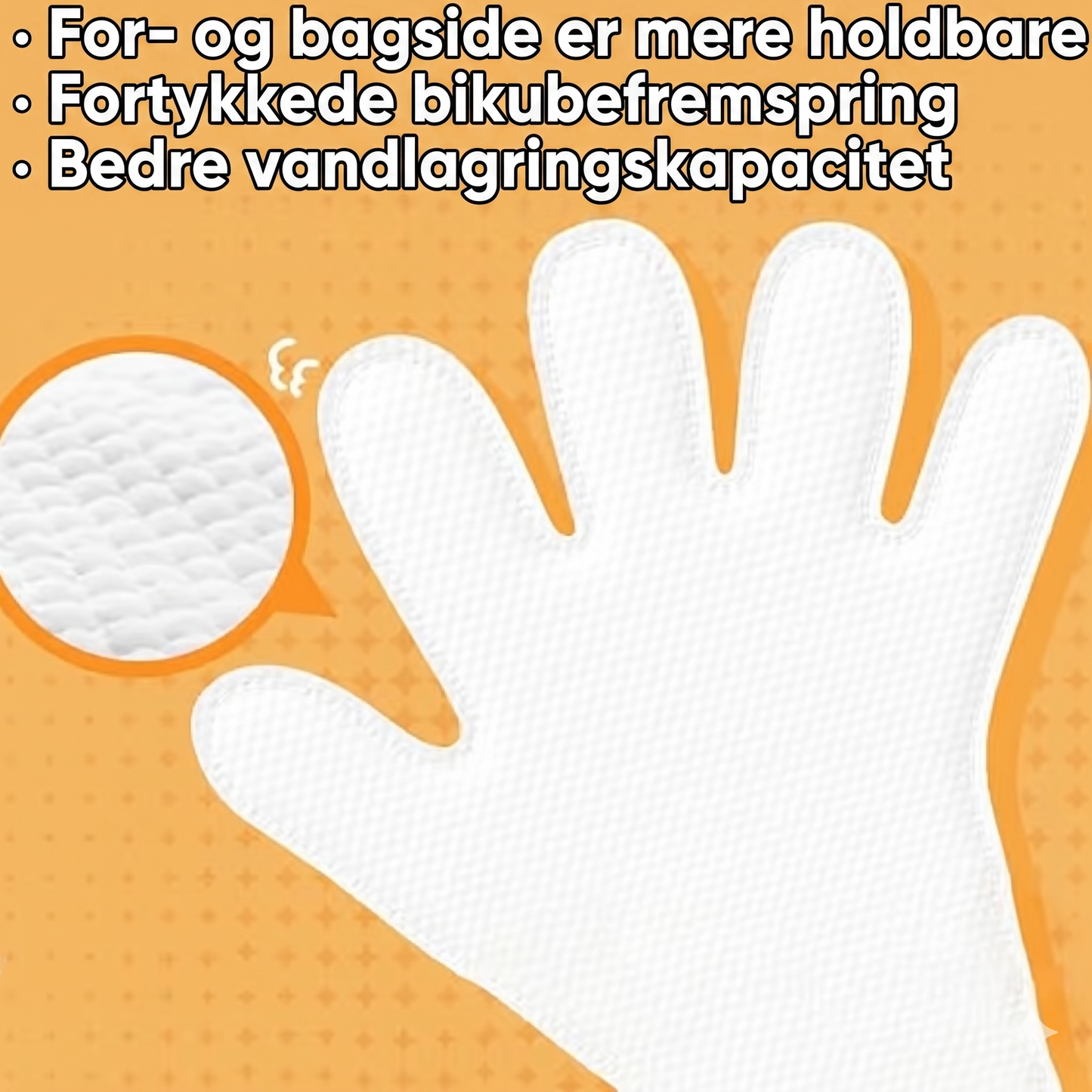 Vandfrie Rengøringshandsker til Kæledyr