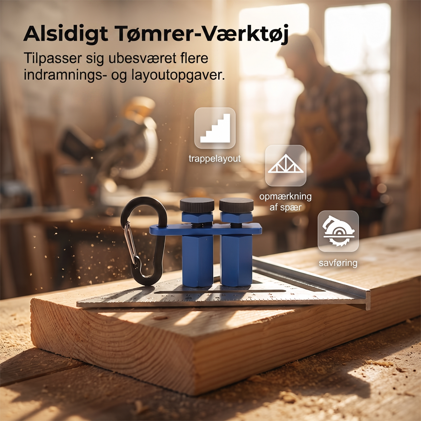 Præcisions Trappelære Og Klemme I Aluminium Til Fejlfrie Trappetrin