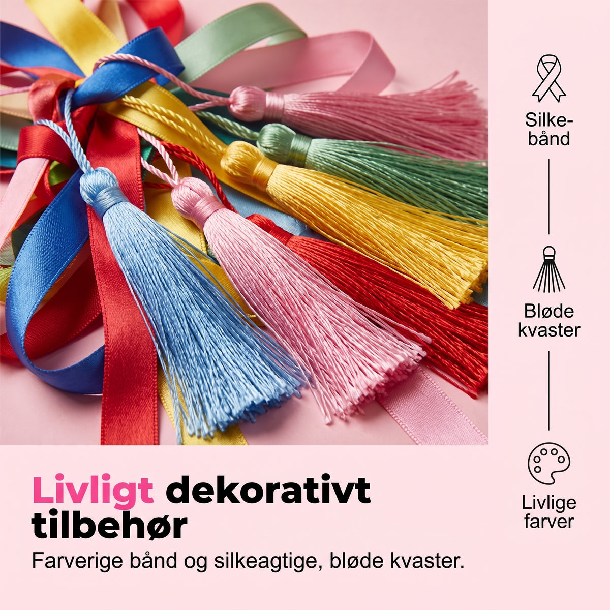 Smukt og dekorativt hobbysæt til skabelsen af unikke bogmærker med blomster og blade