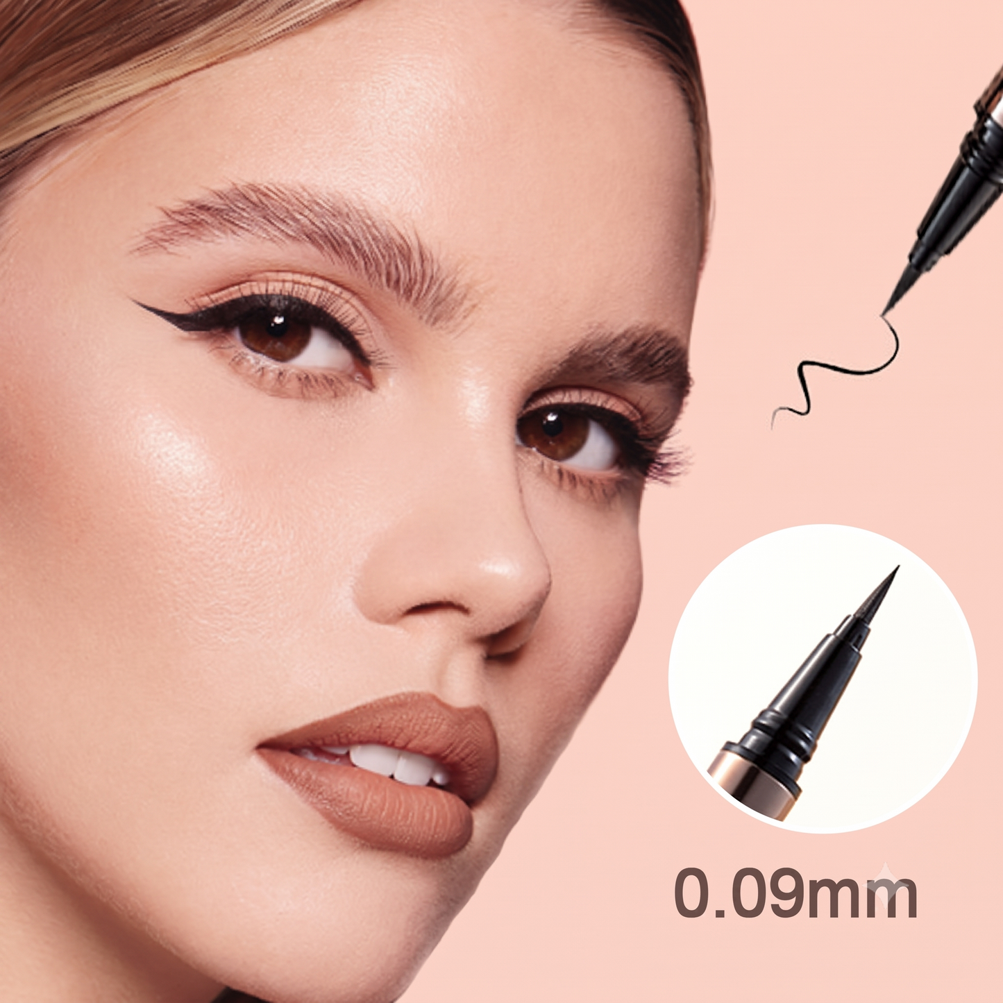 Professionel Langtidsholdbar Eyeliner Blyant Fejlfri Og Udtværingsfri
