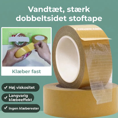 Rivefast dobbeltklæbebånd til vægdekorationer, hobbyarbejde og reparationer i hjemmet