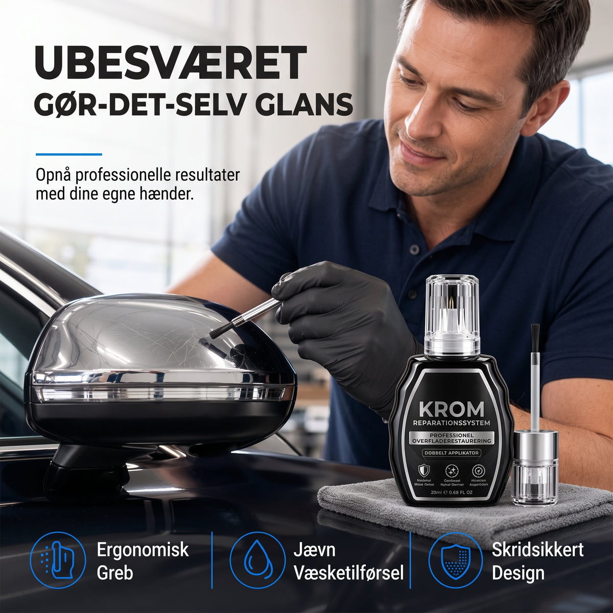 Professionel Metal- & Krompoleringspen – Til bil og hjem