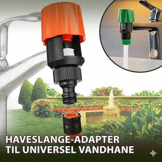 Værktøjsfri Lækagefri Universel Vandhaneadapter i Aluminiumslegering