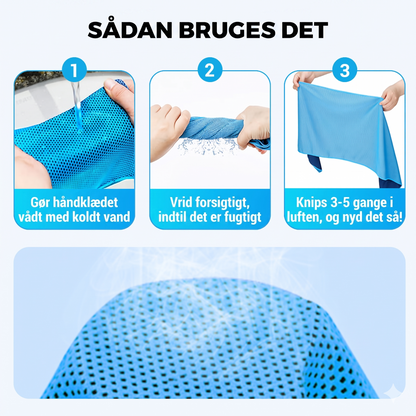 Superabsorberende Langtidskølende Sports Kølehåndklæde