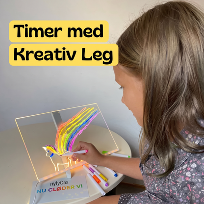 Tyndt LED-lysbord med jævn belysning til tegning og design