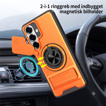 Stødsikkert Mobilcover – Med kamerabeskyttelse & ringholder