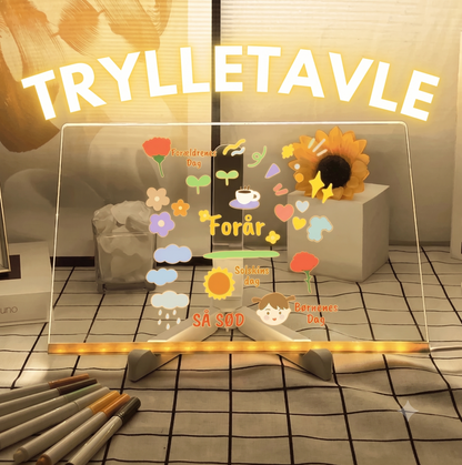Tyndt LED-lysbord med jævn belysning til tegning og design