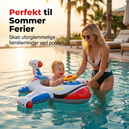 Oppustelig Badeflyver med Interaktivt Rat