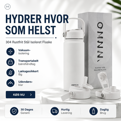 Premium isoleret krus i rustfrit stål til varme og kolde drikke