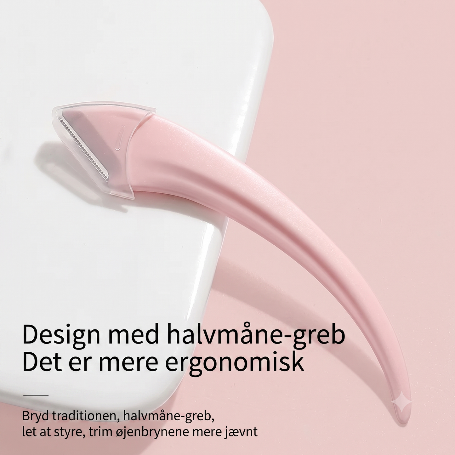 Præcis Øjenbrynssaks Med Aftagelig Kam Gør Det Nemt At Style