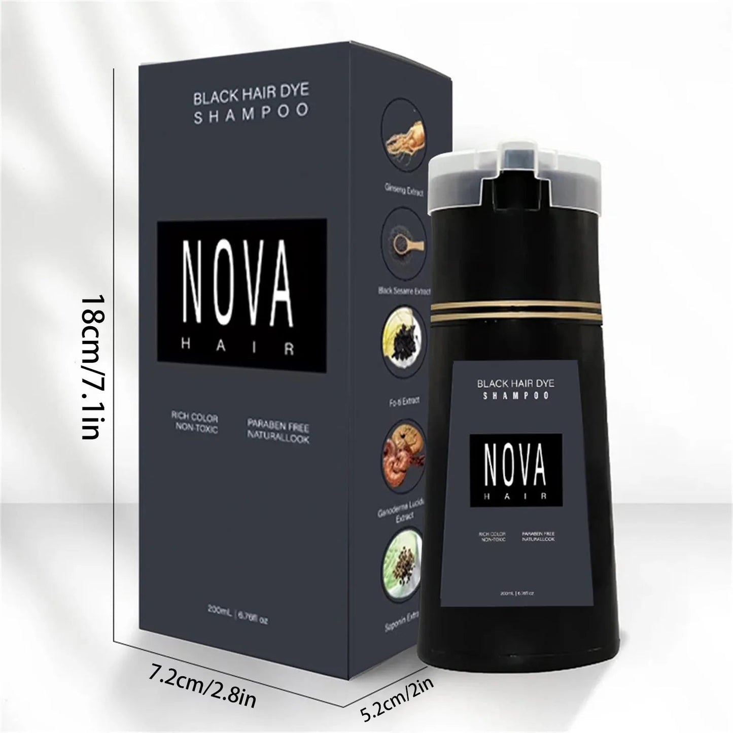 Hurtigvirkende Farveshampoo