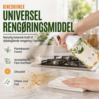 Effektiv Universalrengøringsspray – Affedter, Fjerner Pletter & Giver Frisk Duft
