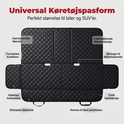 Foldbart Kæledyrssæde til Bilen – Vandtæt, Sikkert & Komfortabelt