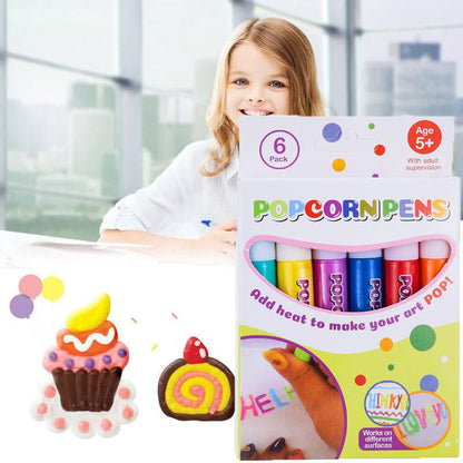 DIY Bubble Popcorn tegnepenne til kreative 3D-tegninger med varmeeffekt