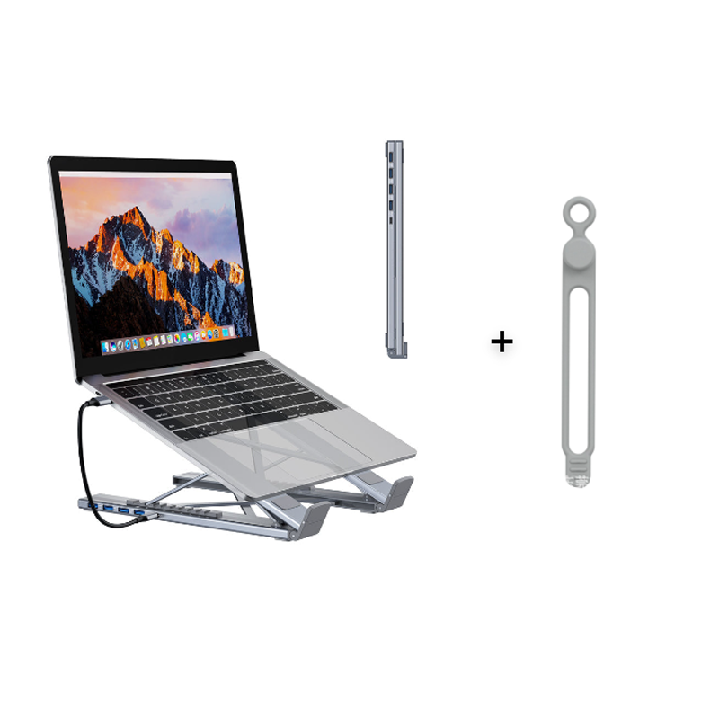 Pro Docking-stander til Laptop – 8-i-1 Hub med 4K HDMI & SD-læser