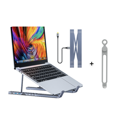 Pro Docking-stander til Laptop – 8-i-1 Hub med 4K HDMI & SD-læser